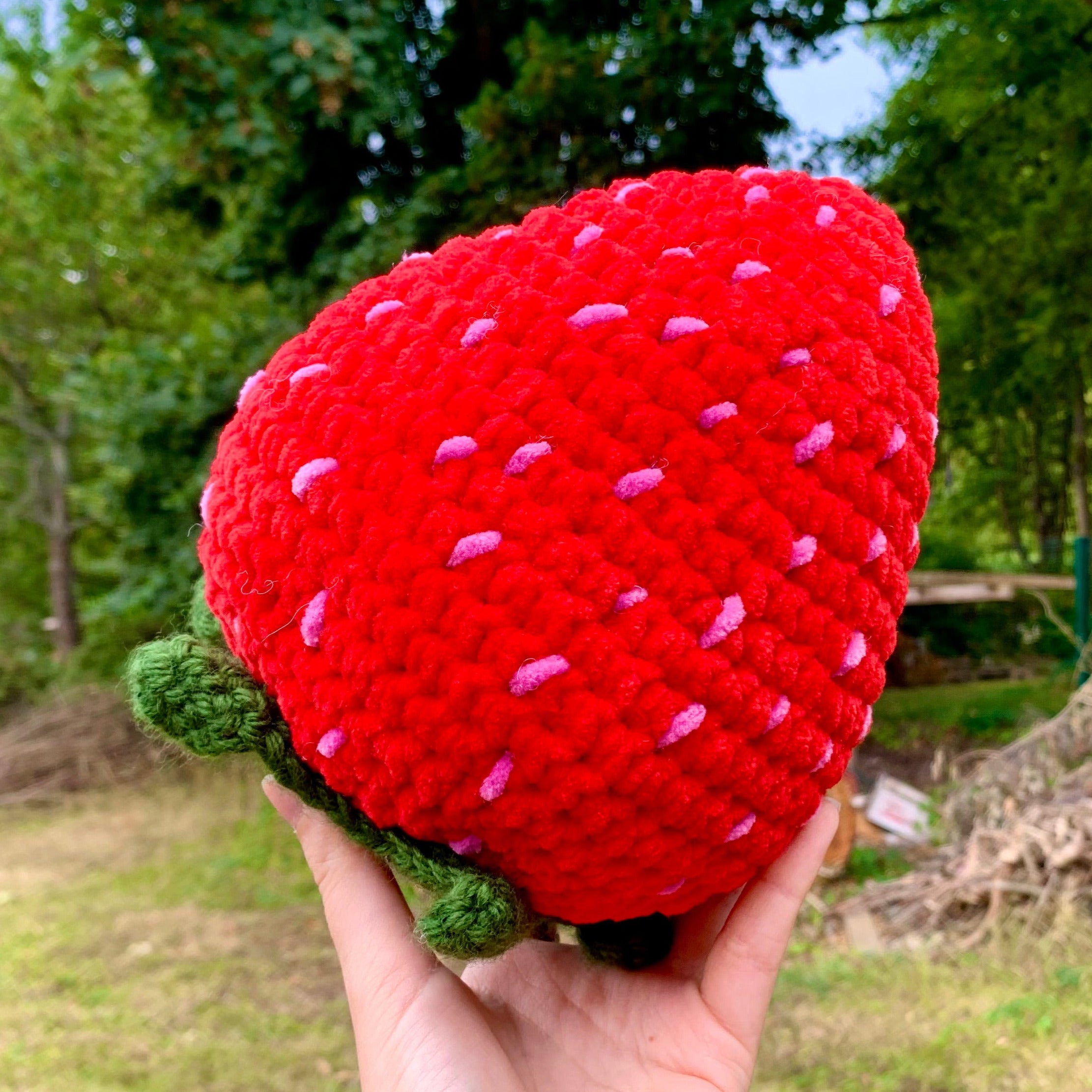 Crochet Giant offers Strawberry