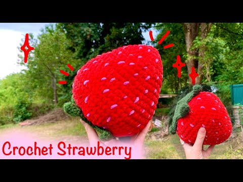 FREE DIGITAL PATTERN - Giant Strawberry