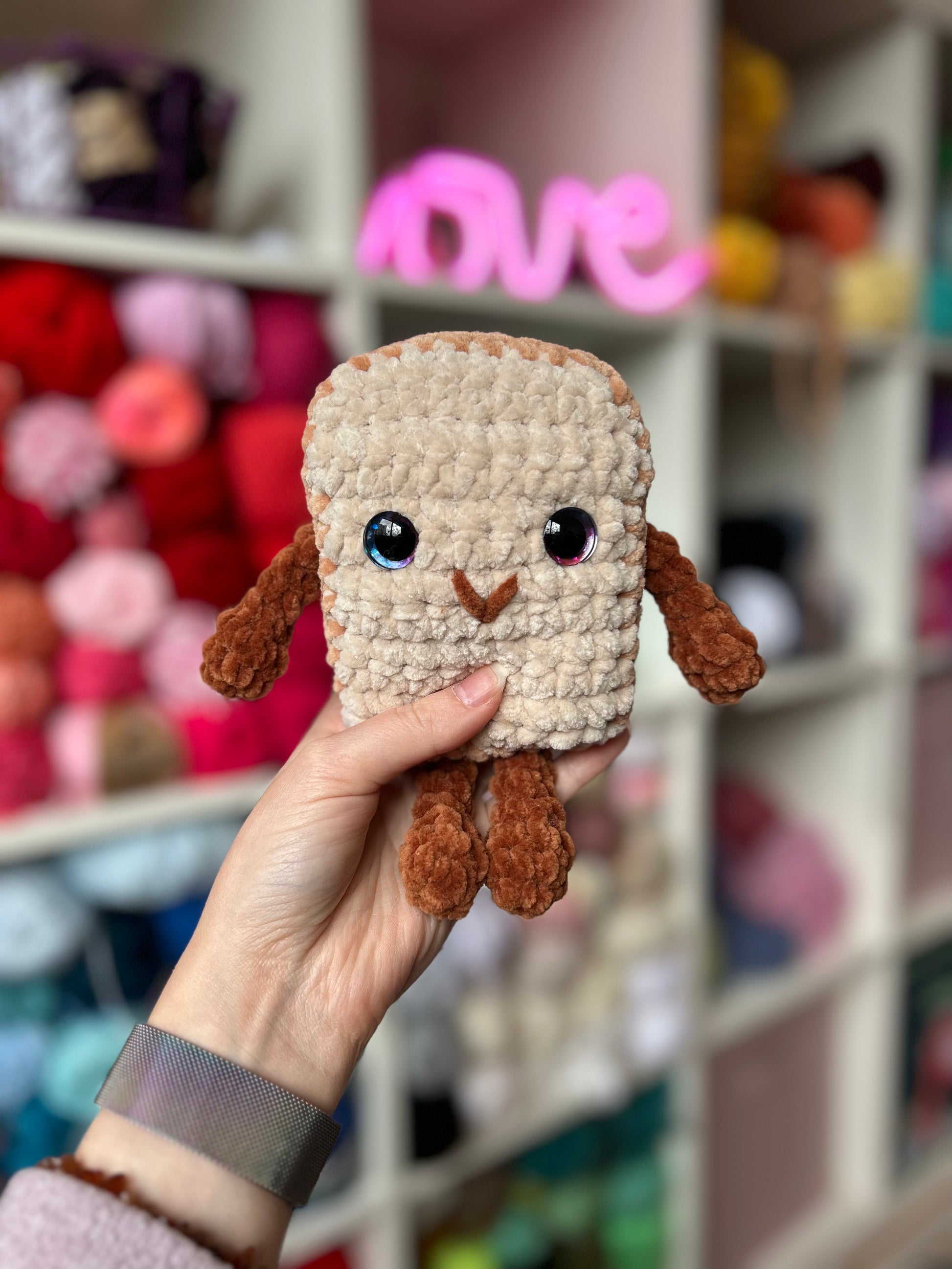 crochet toast digital pattern